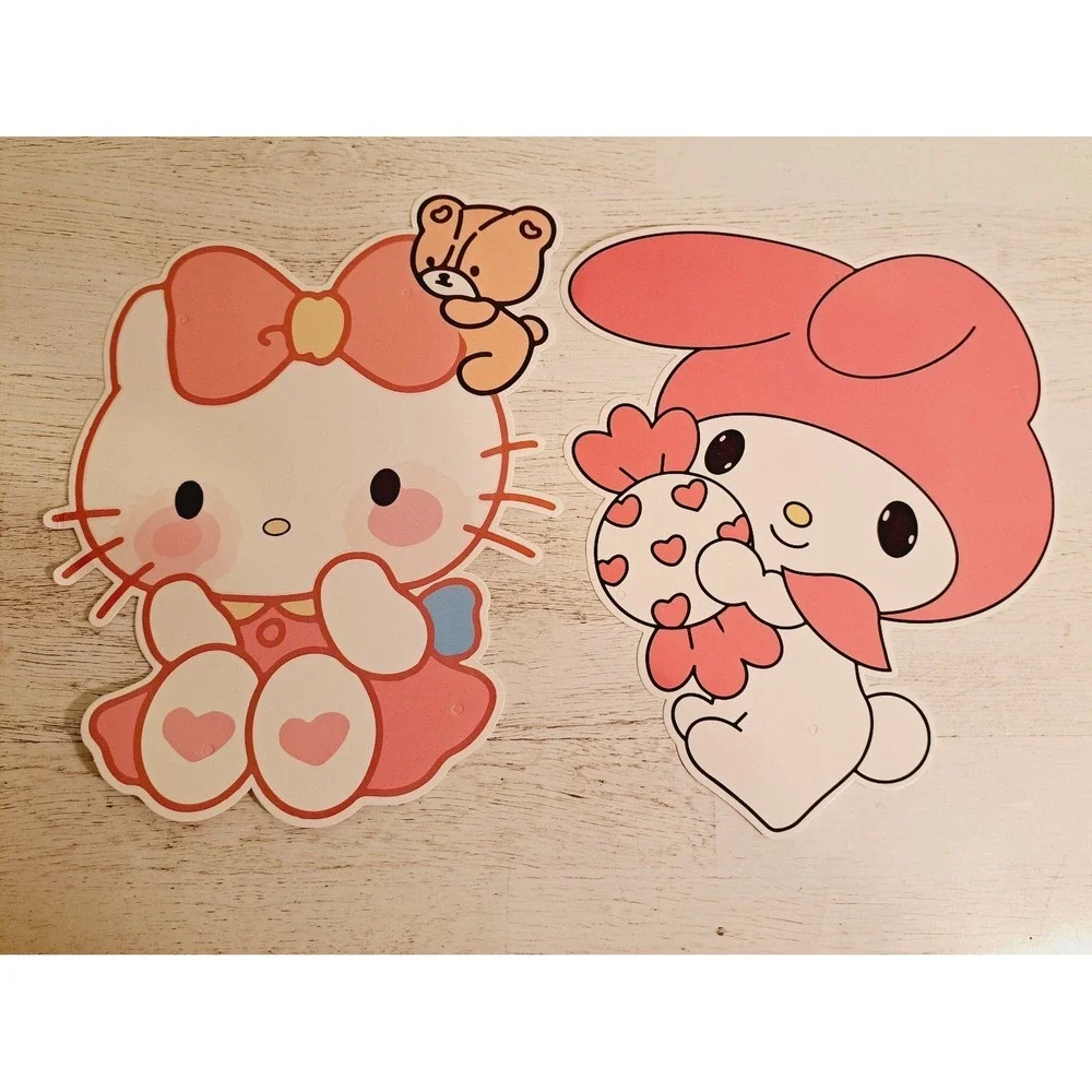 10 Sanrio Hello Kitty, My Melody, Baddo Batsu Maru, Keroppi Hanging Images